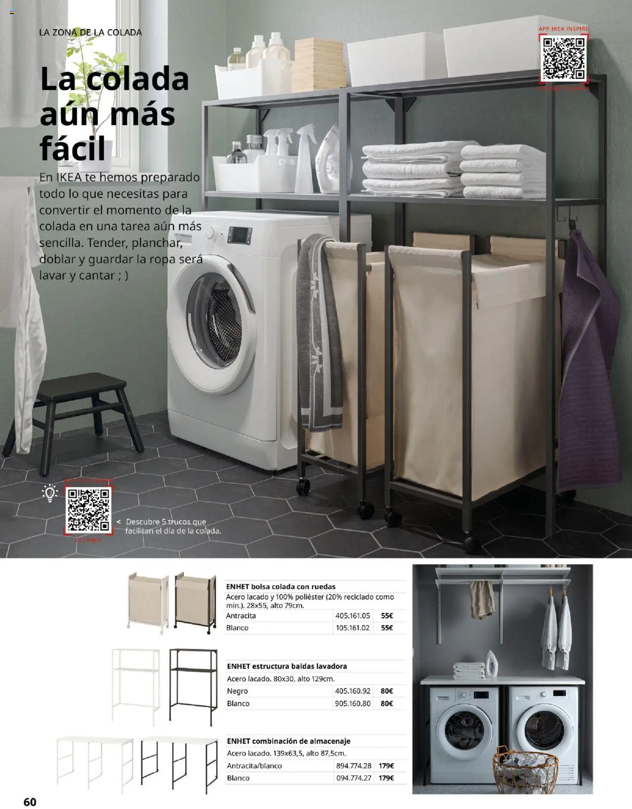 Catálogo IKEA Baňos │ válido desde el 04.02.2025 | Página: 60 | Productos: Té, Ropa, Bolsa, Almacenaje