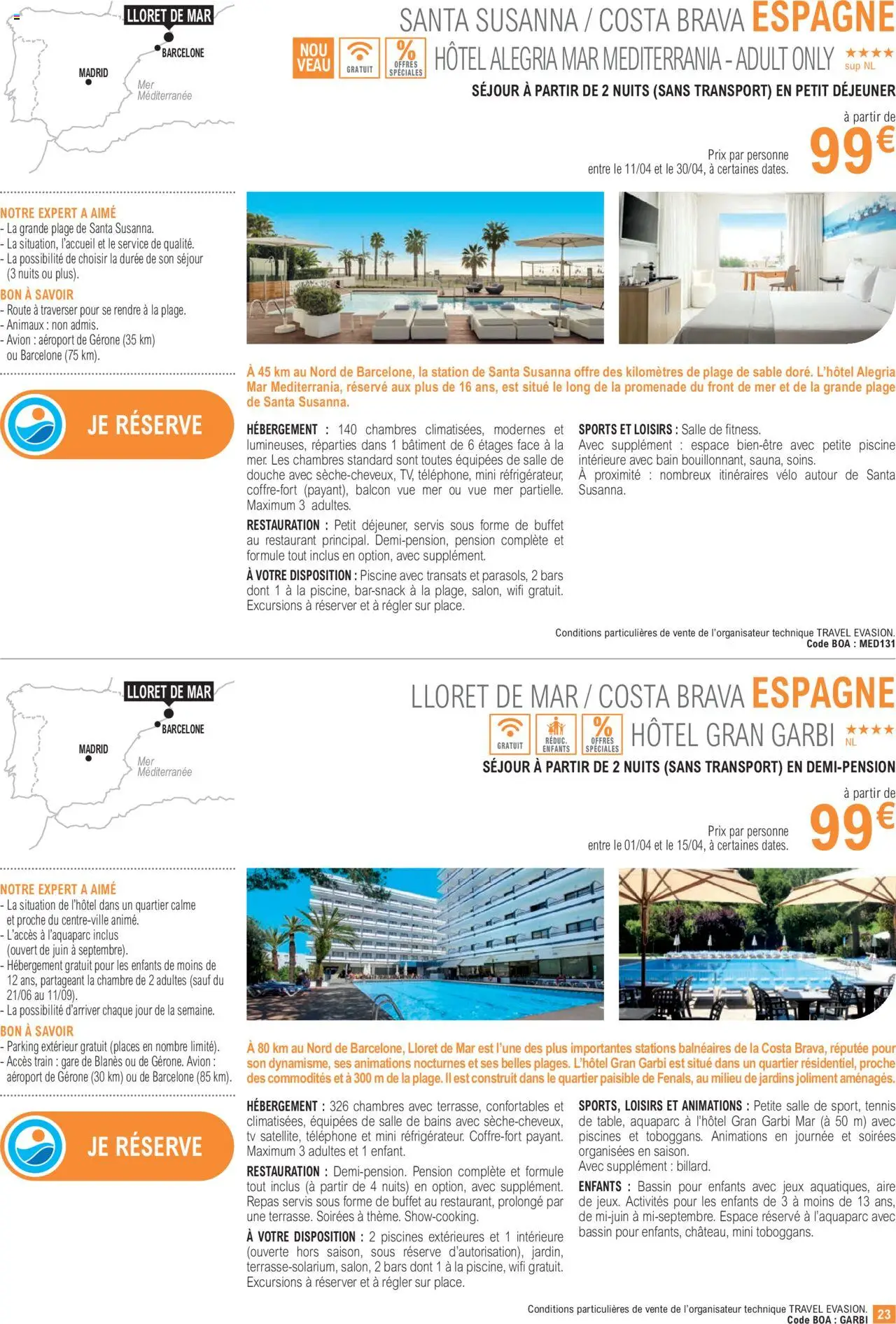  | Page: 23 | Produits: Téléphone, Buffet, Douche, Jeux