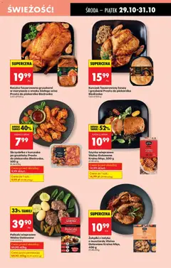 Pogląd oferty "Biedronka gazetka - Oferta w tym tygodniu" - ważna od 29.10.2025 | Strona: 31 | Produkty: Skrzydełka z kurczaka, Kurczak, Kraina mięs, Kaczka