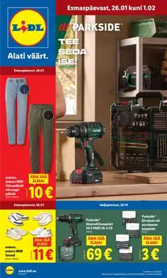 Lidl kliendilehe eelvaade alates 26.01.2026