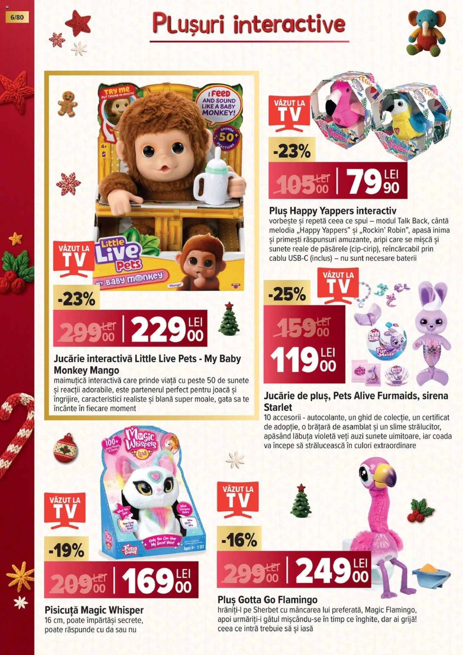 Noul catalog Carrefour – valabil de la 05.11.2025 | Pagină: 6 | Produse: Cablu, Brățară, Baterii, Pește