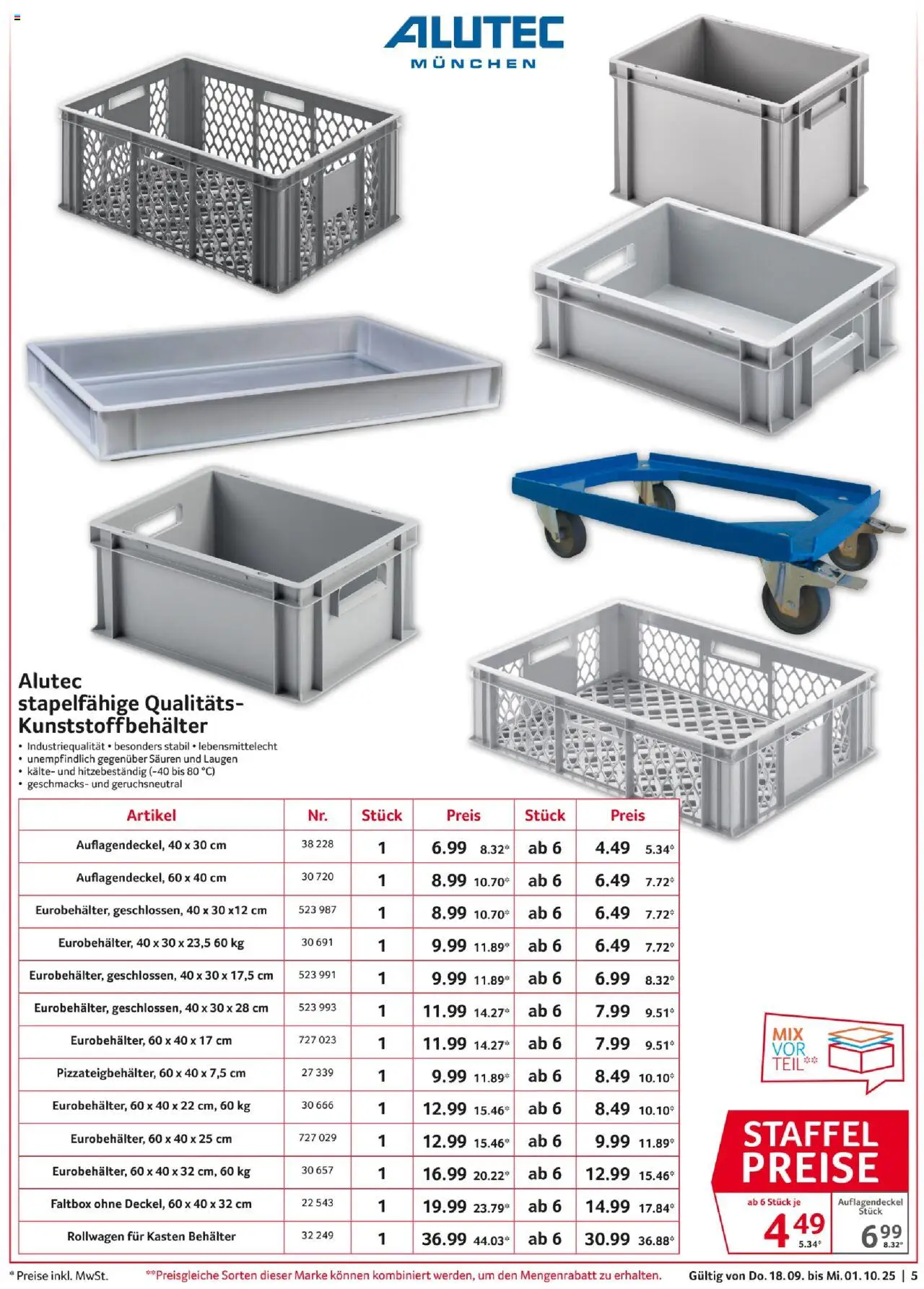 Selgros Staffelpreise – gültig ab 18.09.2025 | Seite: 5