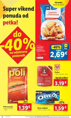 Lidl katalog | vrijedi od 03.07.2025 | Stranica: 30 | Proizvodi: Čvarci, Narezak