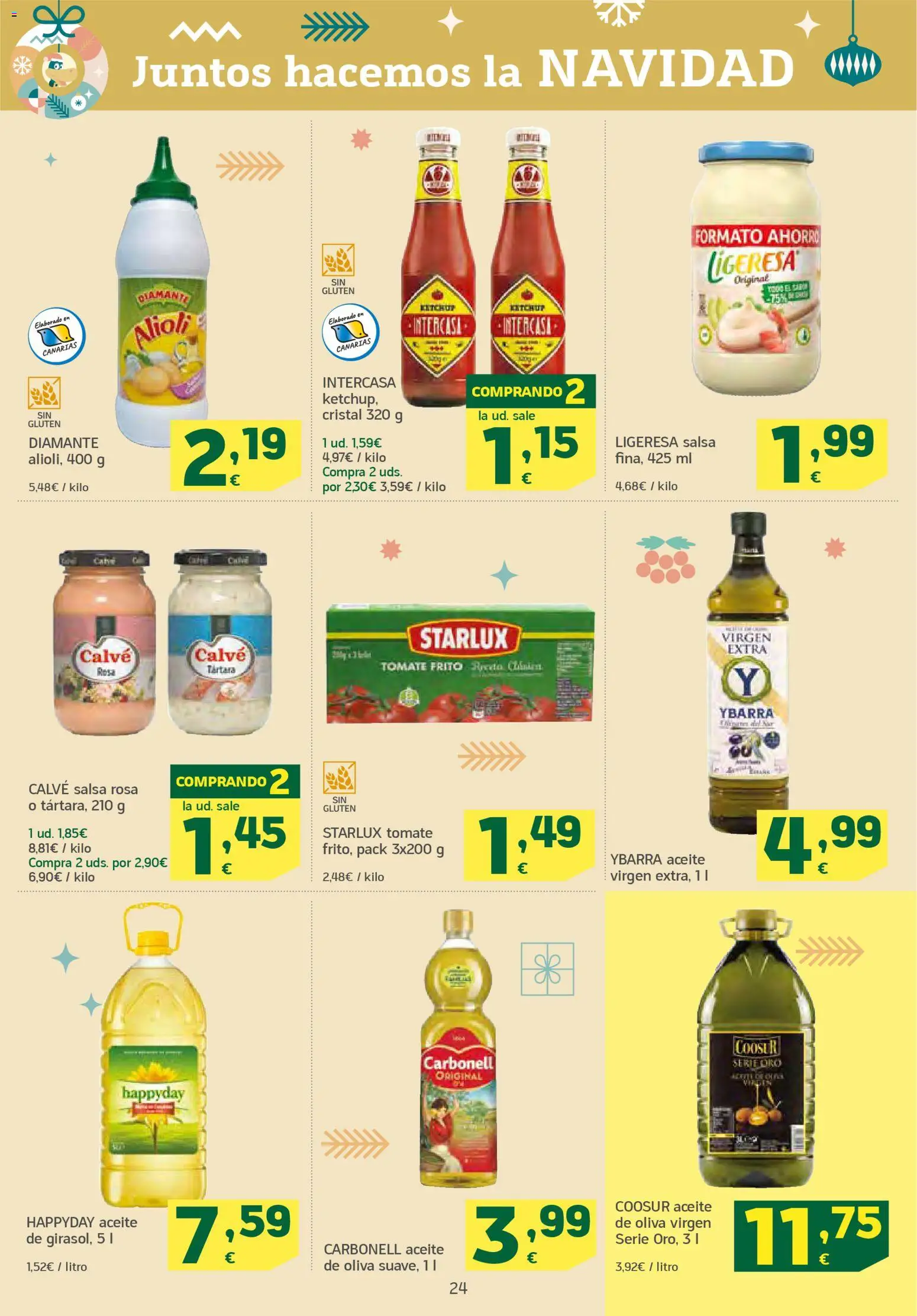 HiperDino folleto │ válido desde el 04.12.2025 | Página: 24 | Productos: Aceite, Aceite de oliva