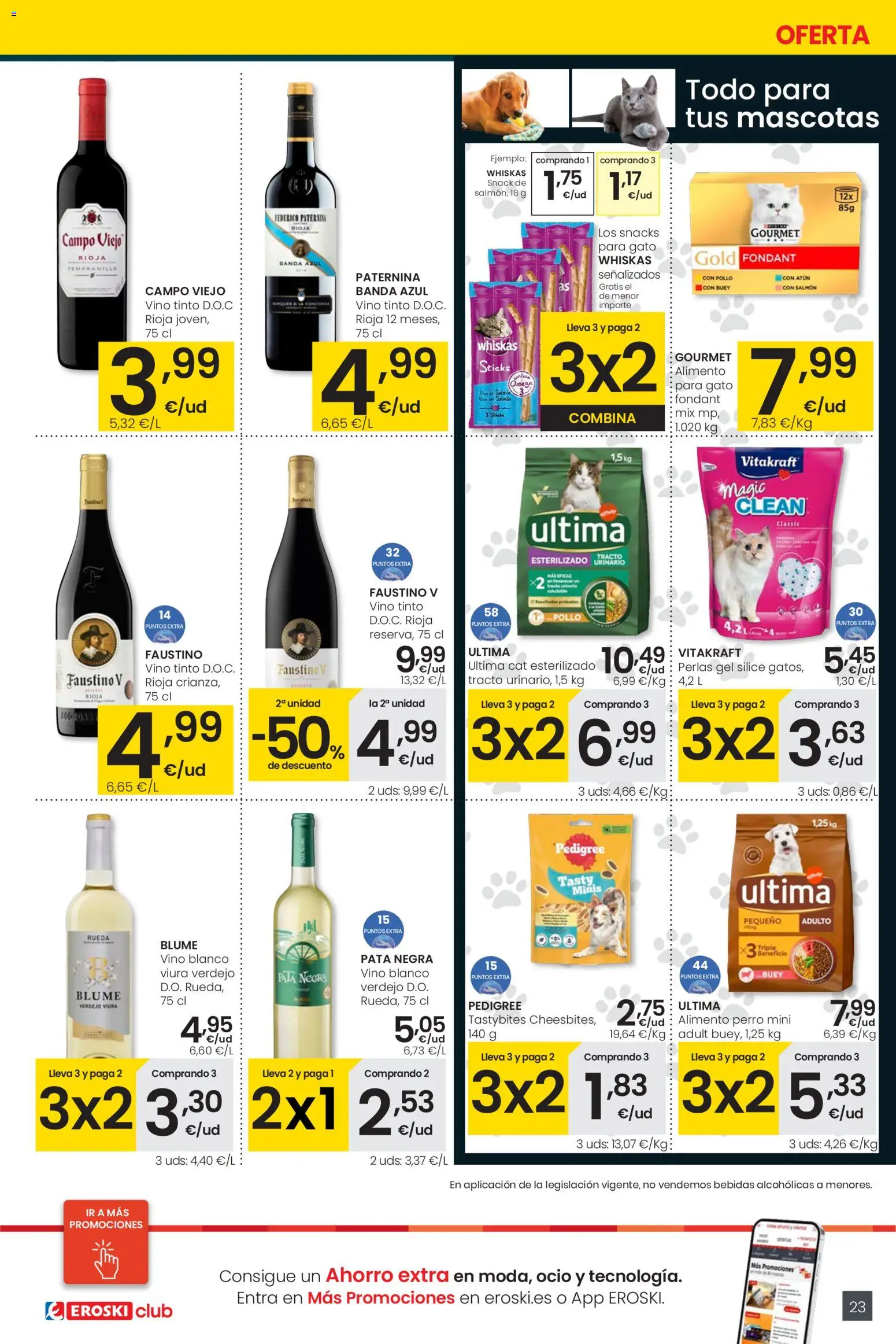 Eroski - Center │ válido desde el 30.10.2025 | Página: 23 | Productos: Vino