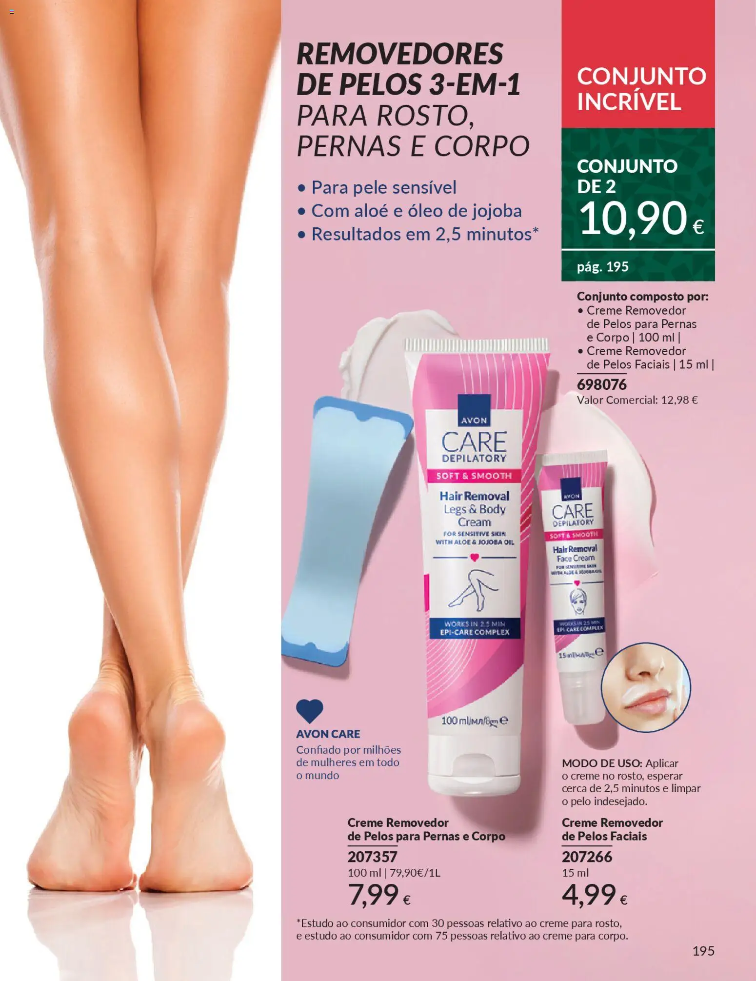 Catálogo Avon Campanha 11 Black Friday │ válido de 01.11.2025 | Página: 195 | Produtos: Removedor de pelos, Óleo, Creme