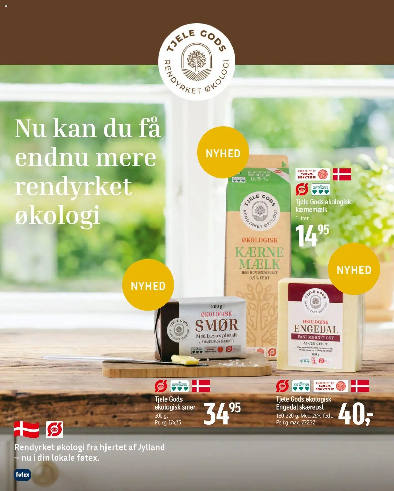 Føtex tilbudsavis – gyldig fra 17.04.2026 | Side: 22 | Produkter: Mælk, Smør, Ost, Kærnemælk