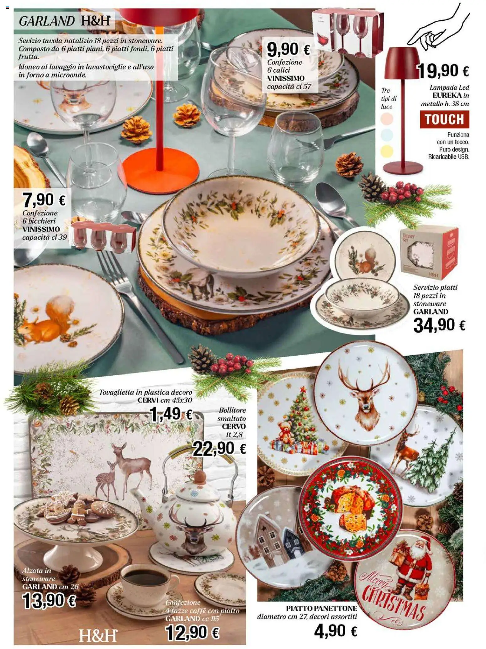 Volantino Emisfero del 30.10.2025 | Pagina: 16 | Prodotti: Microonde, Caffè, Panettone, Lampada