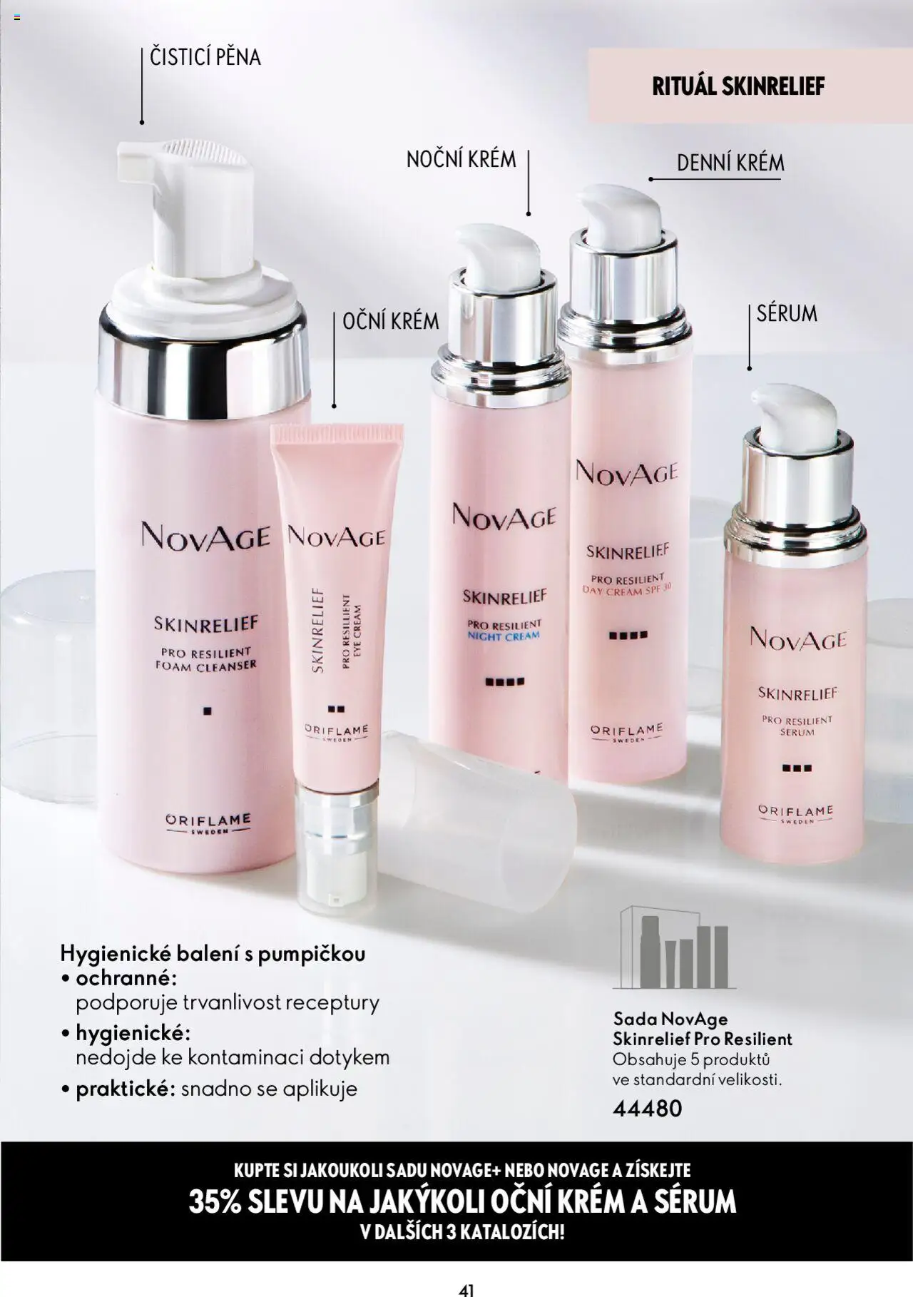 Oriflame katalog Novage+ od 23.04.2024 | Strana: 41 | Produkty: Krém