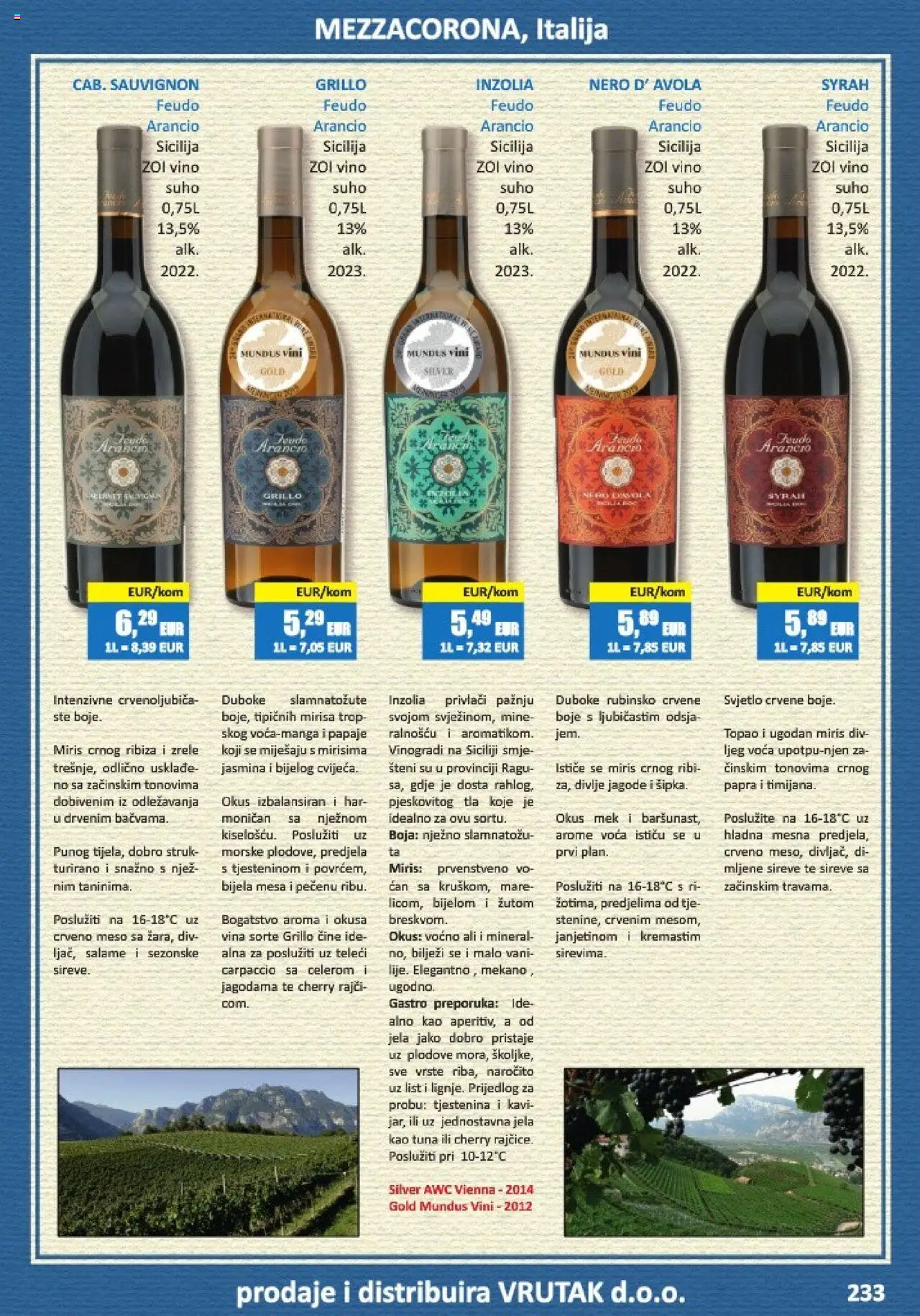 Vrutak katalog | vrijedi od 01.11.2024 | Stranica: 233 | Proizvodi: Miris, Vino, Jagode, Tjestenina