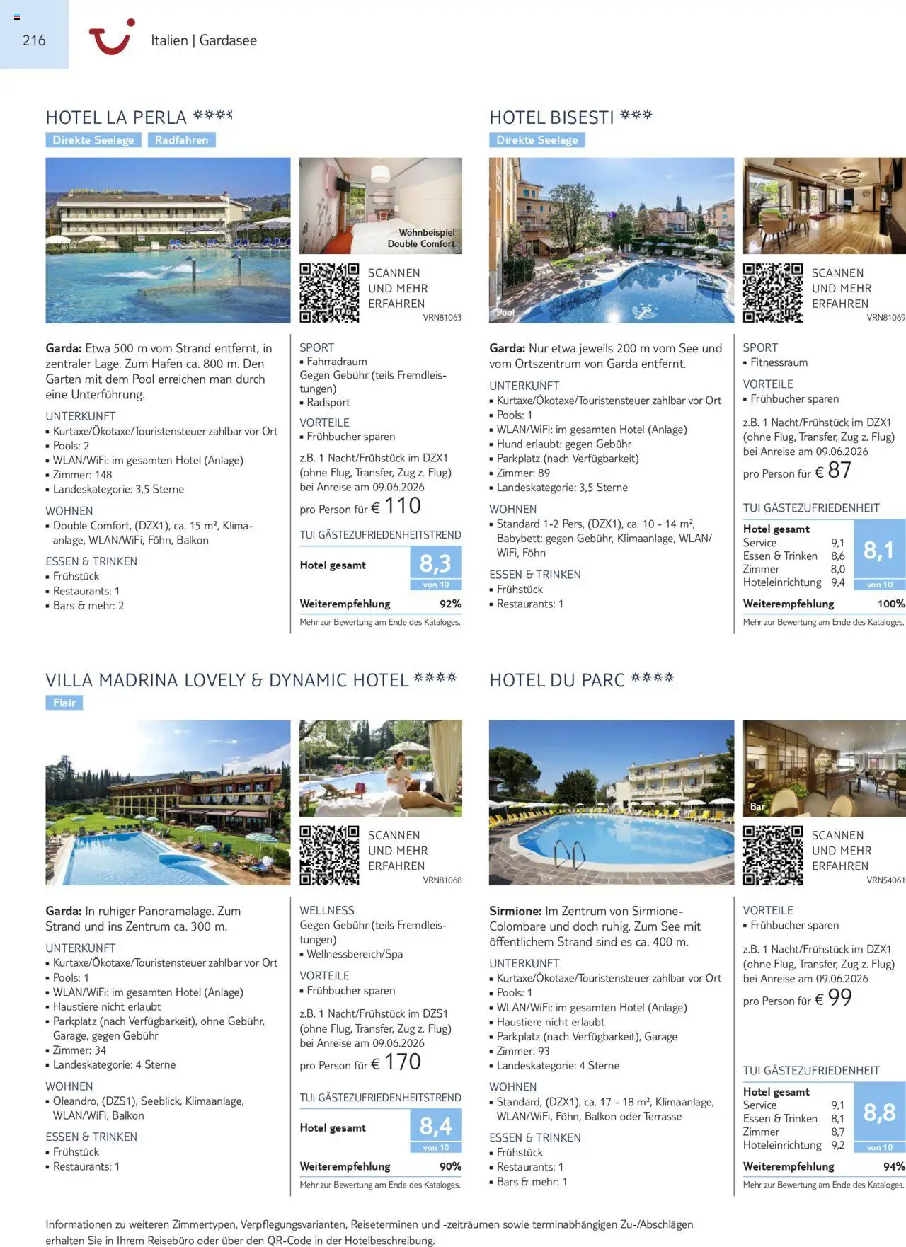 Aida - Urlaub mit eigener Anreise  – gültig ab 01.11.2025 | Seite: 216 | Produkte: Babybett, Föhn