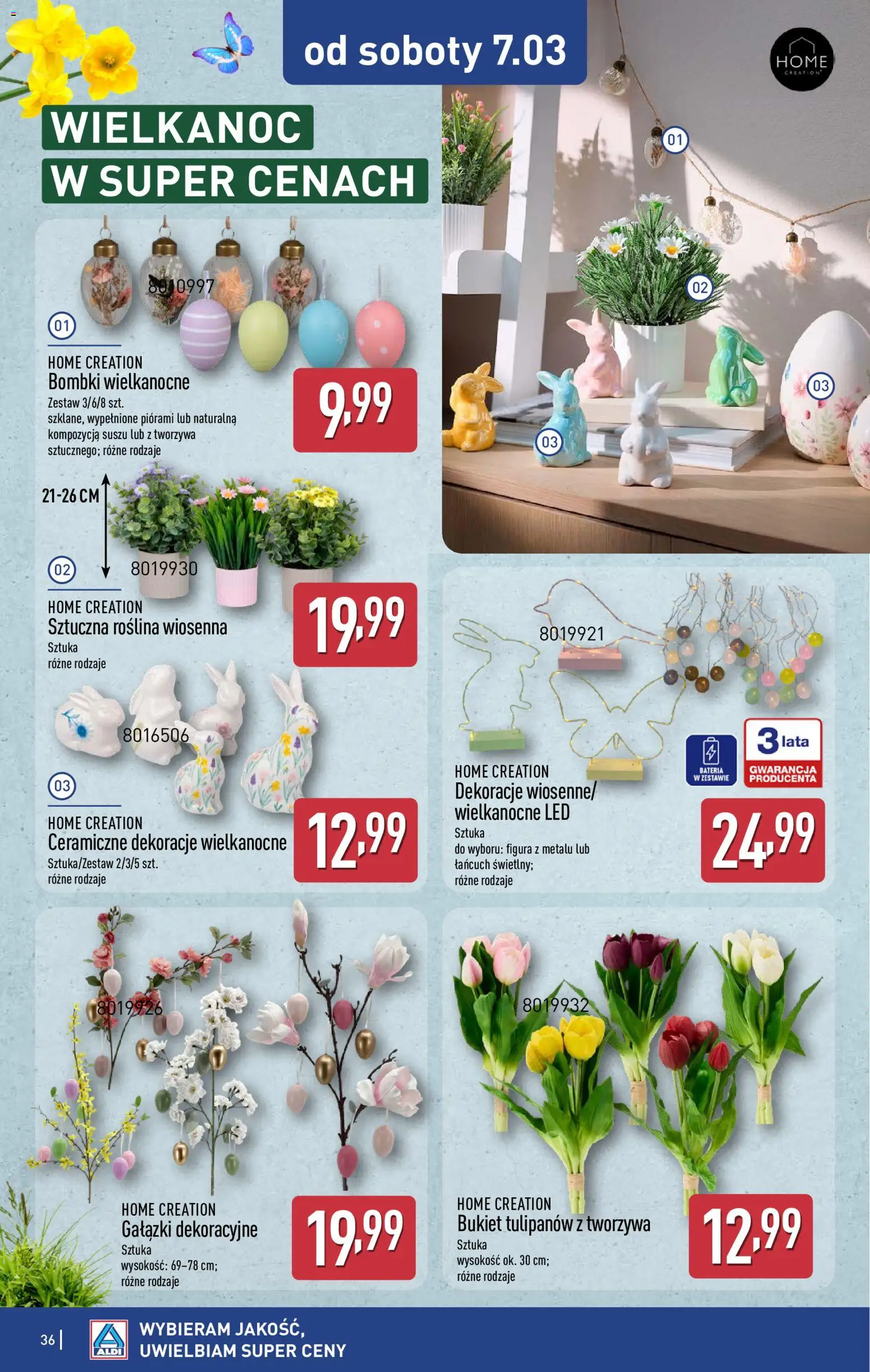 Aldi Polsko leták od 02.03.2026 | Strana: 36 | Produkty: LED