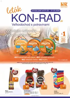 KON - RAD leták platný od 01.03.2026