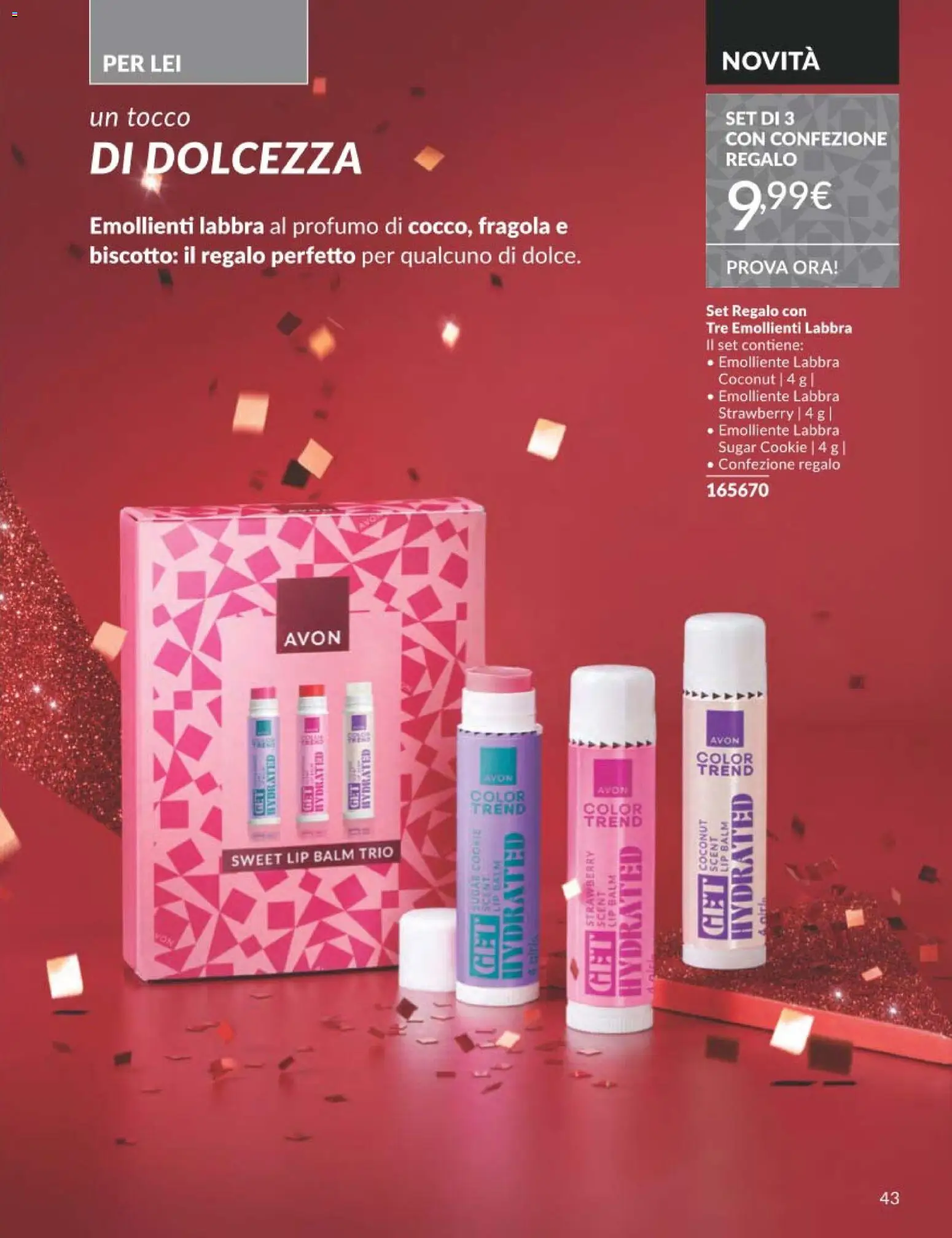 Volantino Avon del 01.11.2025 | Pagina: 43