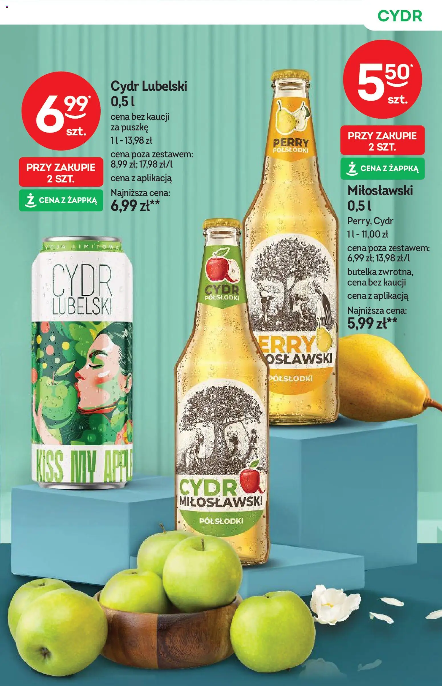 Żabka gazetka - Katalog win od 15.04.2026 | Strona: 17 | Produkty: Cydr