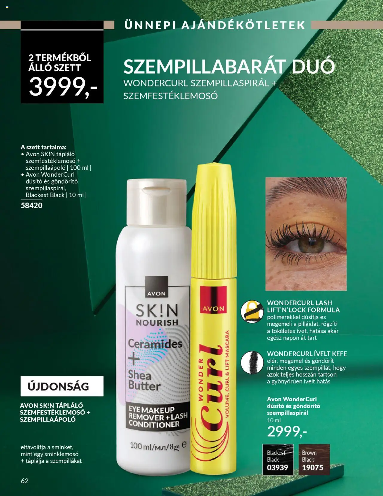 Avon akciós ujság - amely érvényes a következő dátumtól: 01.10.2025 | Oldal: 66 | Termékek: Szempillaspirál, Kefe