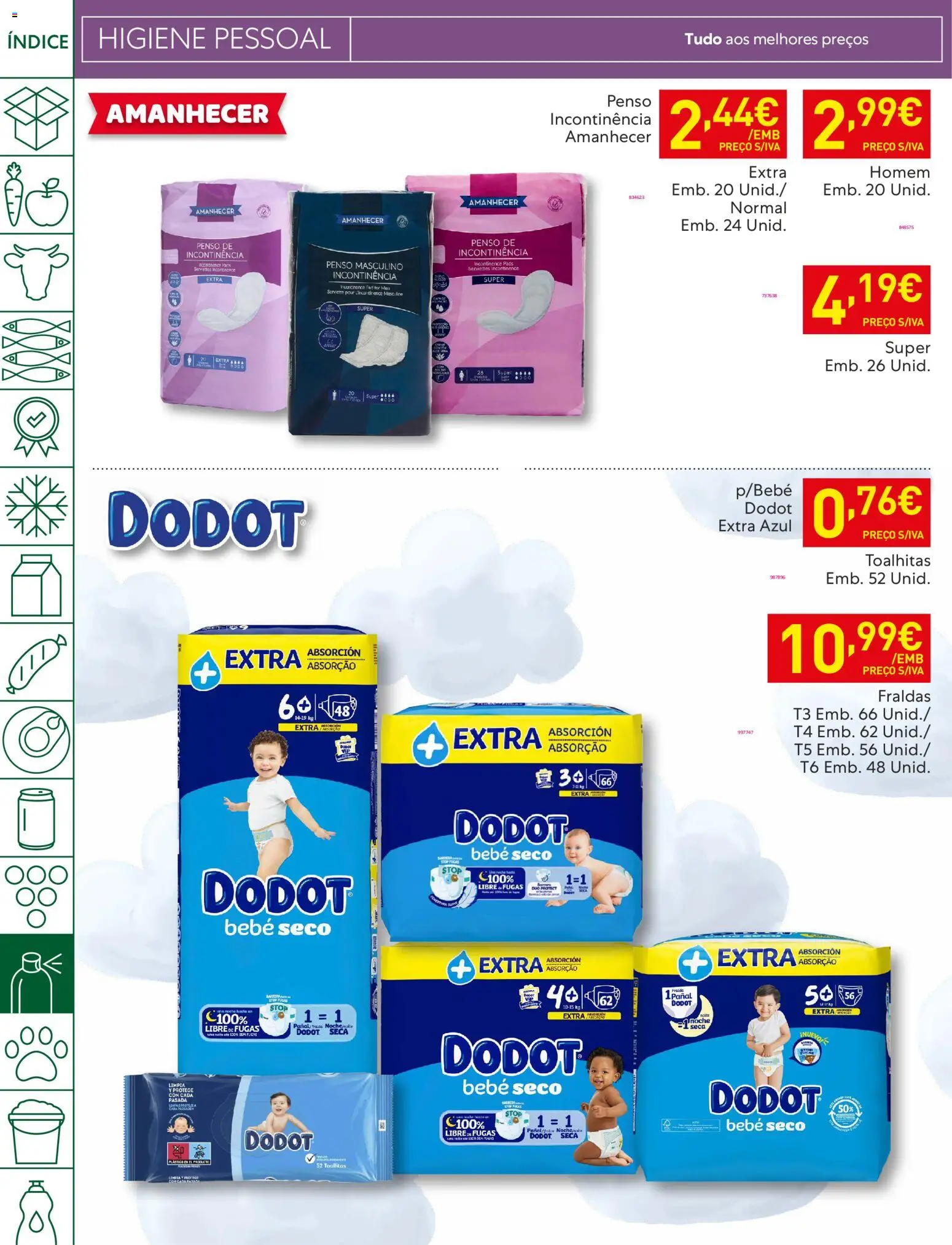 Recheio folheto │ válido de 27.01.2026 | Página: 46 | Produtos: Fraldas, Cama