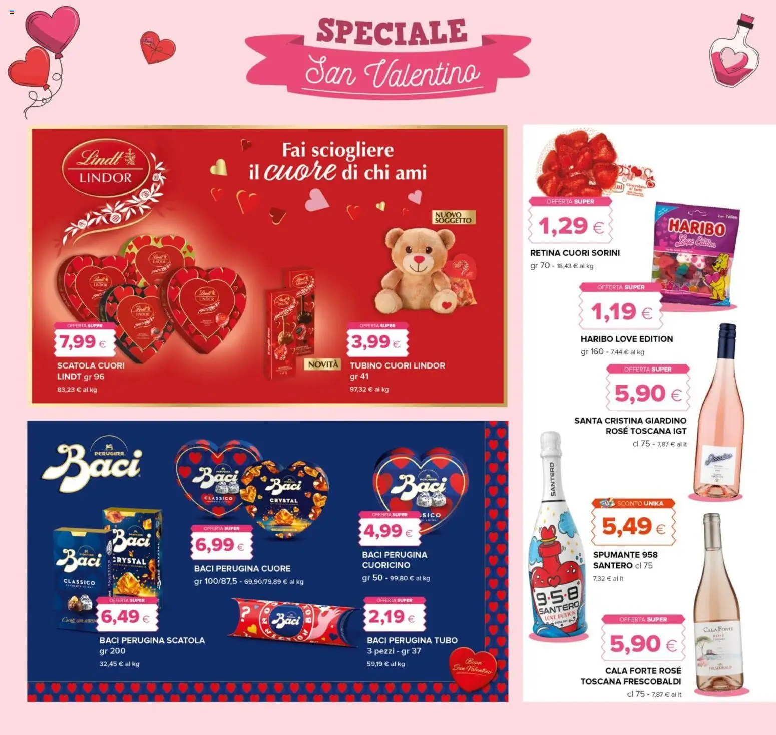 Volantino Oasi del 12.02.2026 | Pagina: 20 | Prodotti: Latte, Tubo, Spumante, Scatola