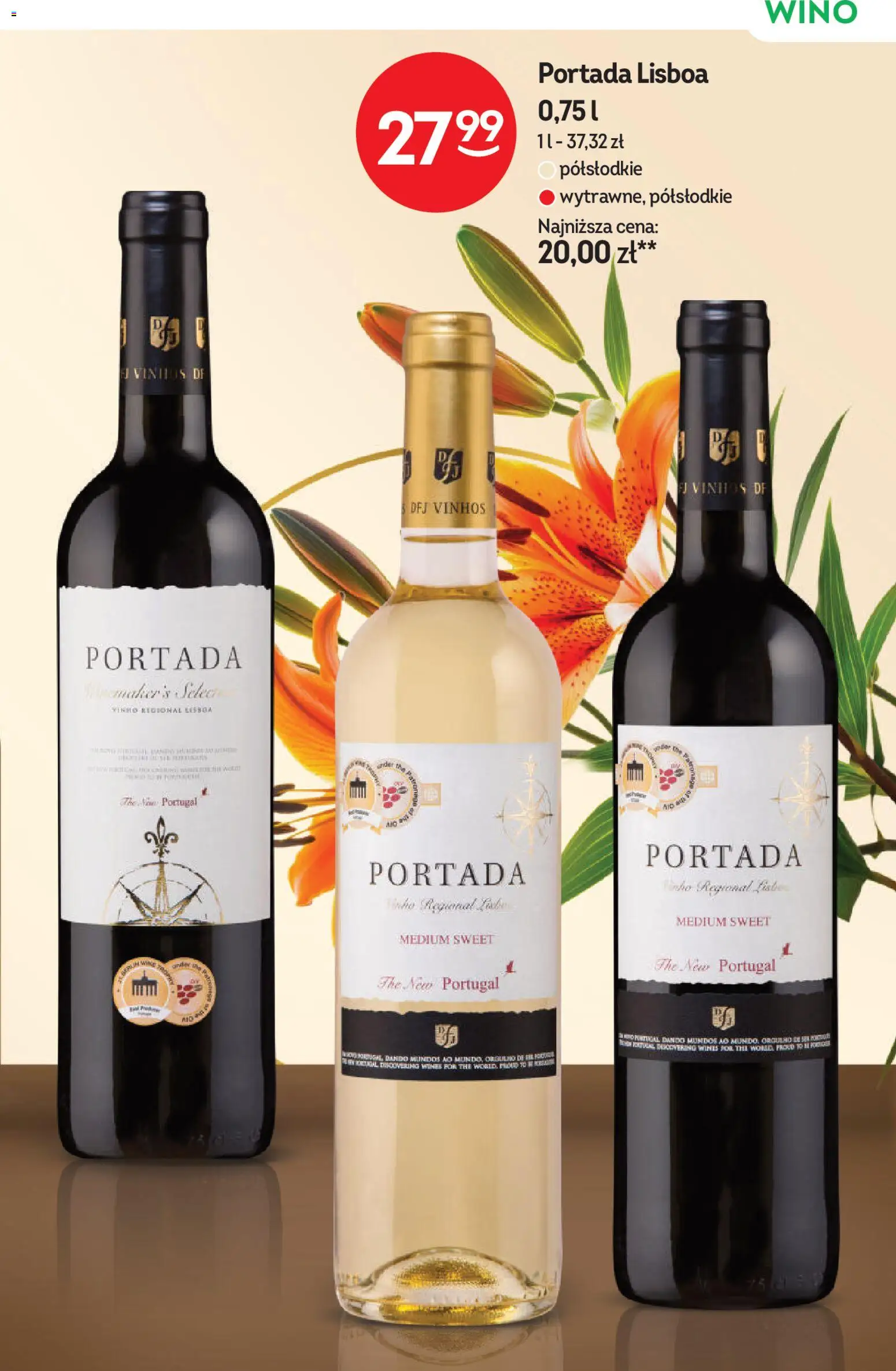 Żabka gazetka - Katalog win od 15.04.2026 | Strona: 13 | Produkty: Por, Wino