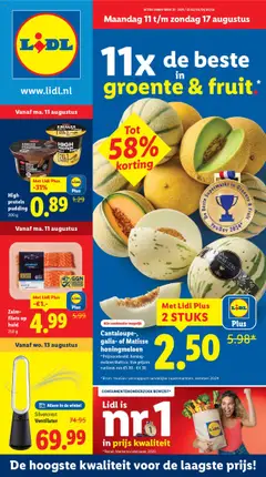 Lidl - Folder week 33 - Voorbeeld van een folder van Lidl, geldig van 11.08.2025