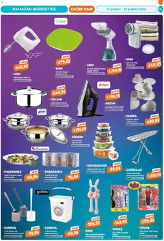 13.02.2026 tarihinden itibaren geçerli olan Çağrı Market kataloğu önizlemesi | Sayfa: 15