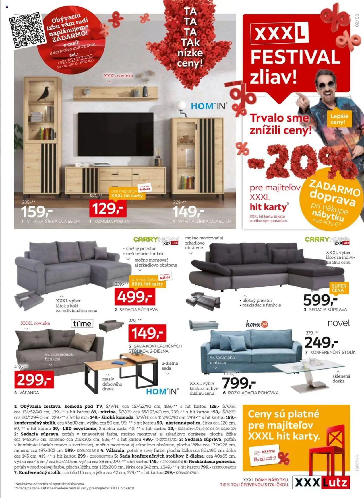 XXXLutz festival zliav │ platný od 21.07.2025 | Strana: 3 | Produkty: Sedacia súprava, Tv, Rozkladacia pohovka, Pohovka