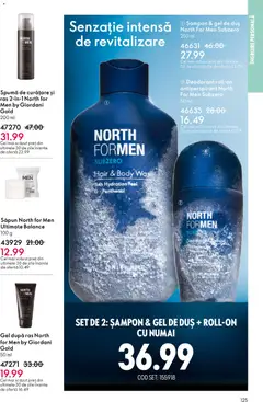 Ofertele Oriflame valabile de la 15.04.2026 | Pagină: 125 | Produse: Body, Șampon, Săpun, Antiperspirant