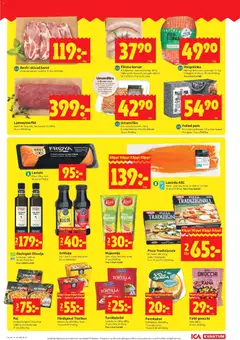 ICA Kvantum erbjudanden - Förhandsvisning av reklamblad från butik ICA Kvantum aktuell från 23.03.2026 | Sida: 5 | Produkter: Lax, Olivolja, Skinka, Pesto