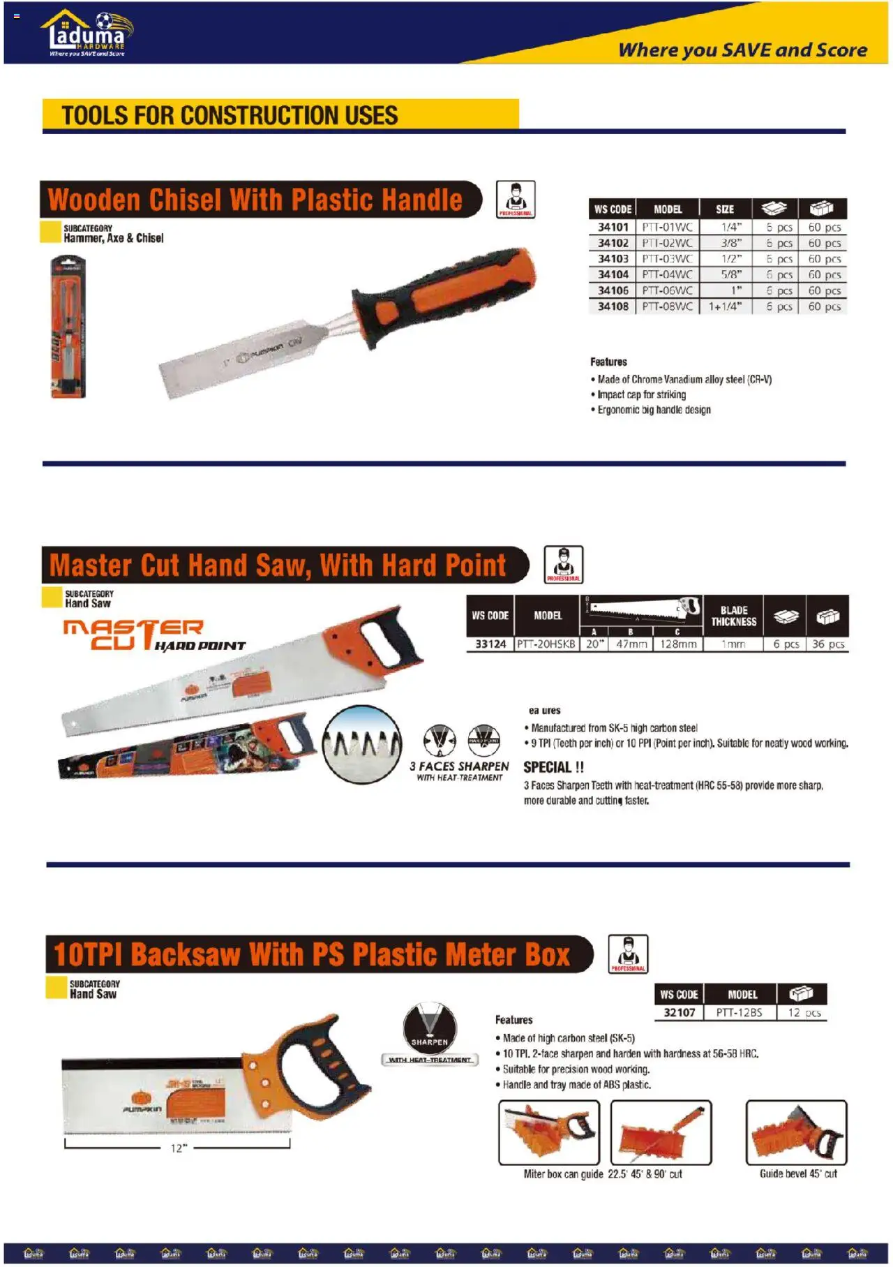 New Laduma Hardware catalogue – valid from 01.06.2024 | Page: 12 | Products: Tray, Cap, Box