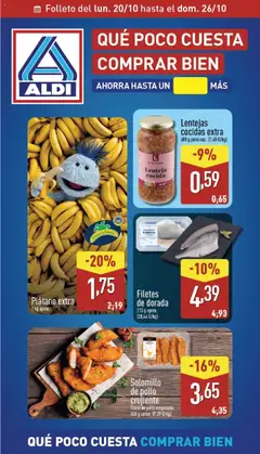 Vista previa Aldi folleto Canarias válido desde el 20.10.2025