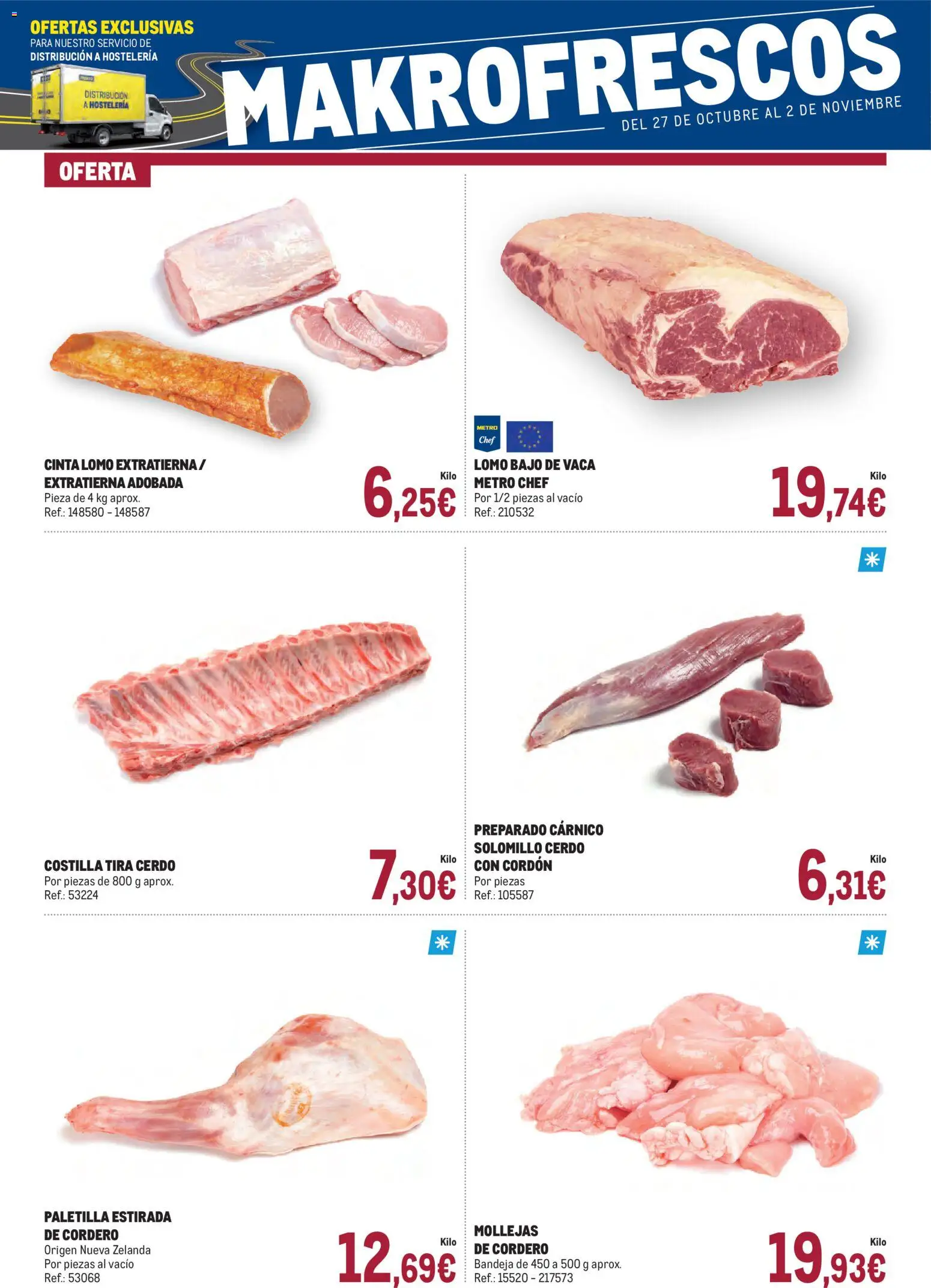 Makro - Frescos Cataluña │ válido desde el 27.10.2025 | Página: 2 | Productos: Cerdo, Φίλτρο καφέ, Bandeja