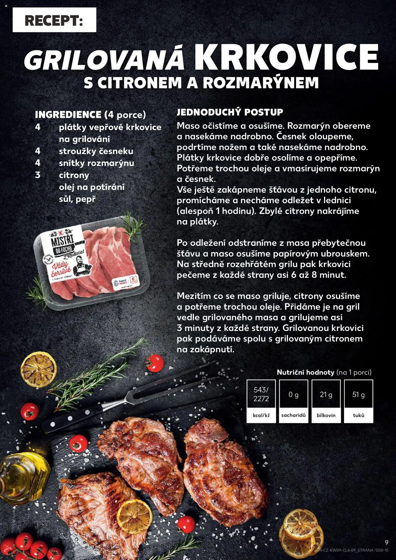 Kaufland leták - Praha 4 od 23.02.2026 | Strana: 9 | Produkty: Grilování, Gril, Česnek, Maso