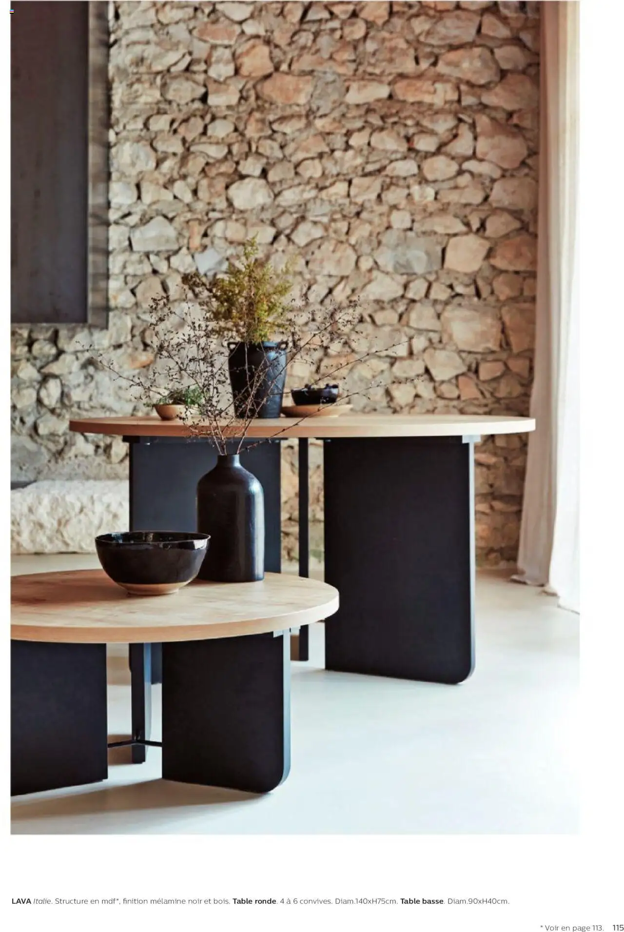 {H1} | Page: 115 | Produits: Table