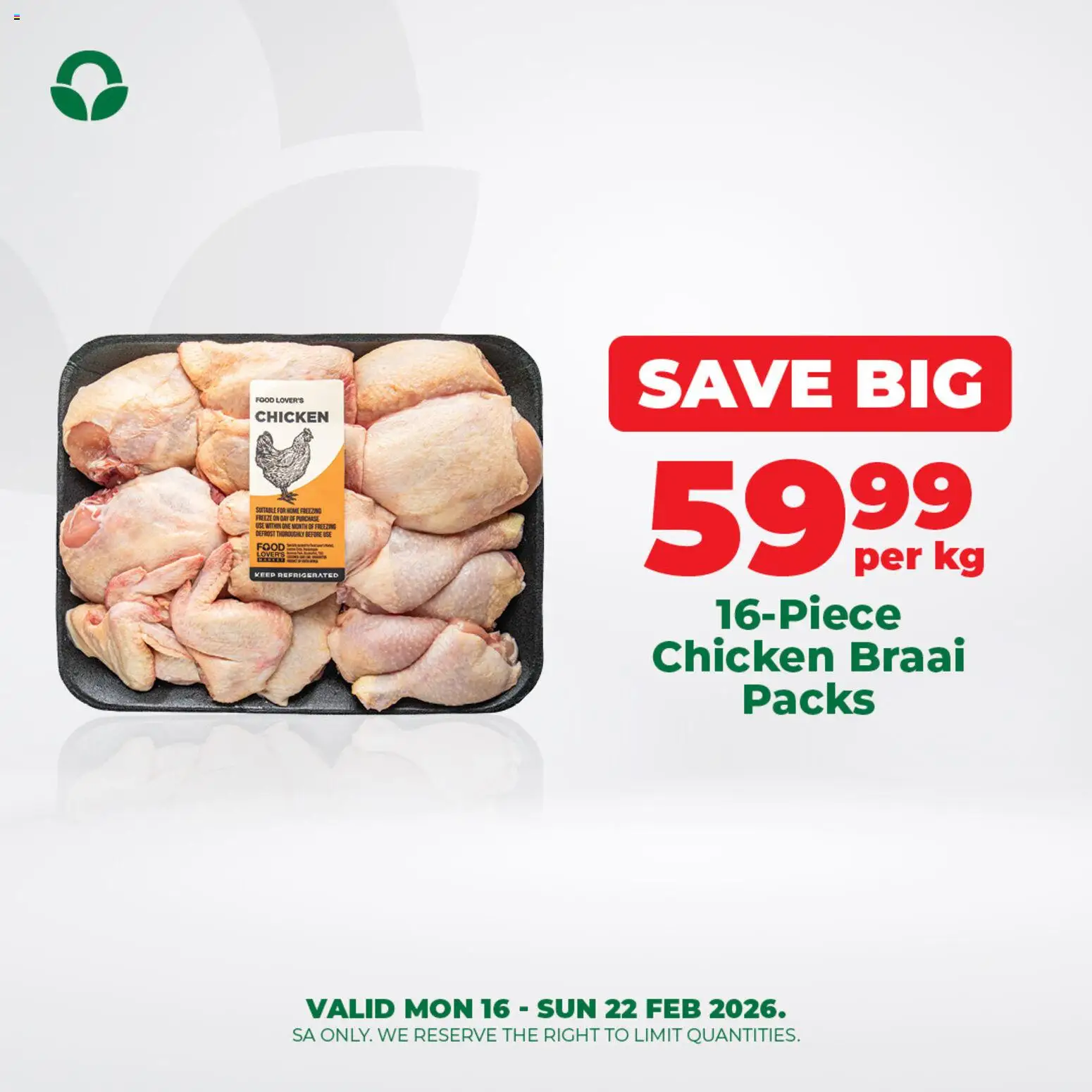 New Food Lover's Market catalogue – valid from 16.02.2026 | Page: 5 | Products: Chicken