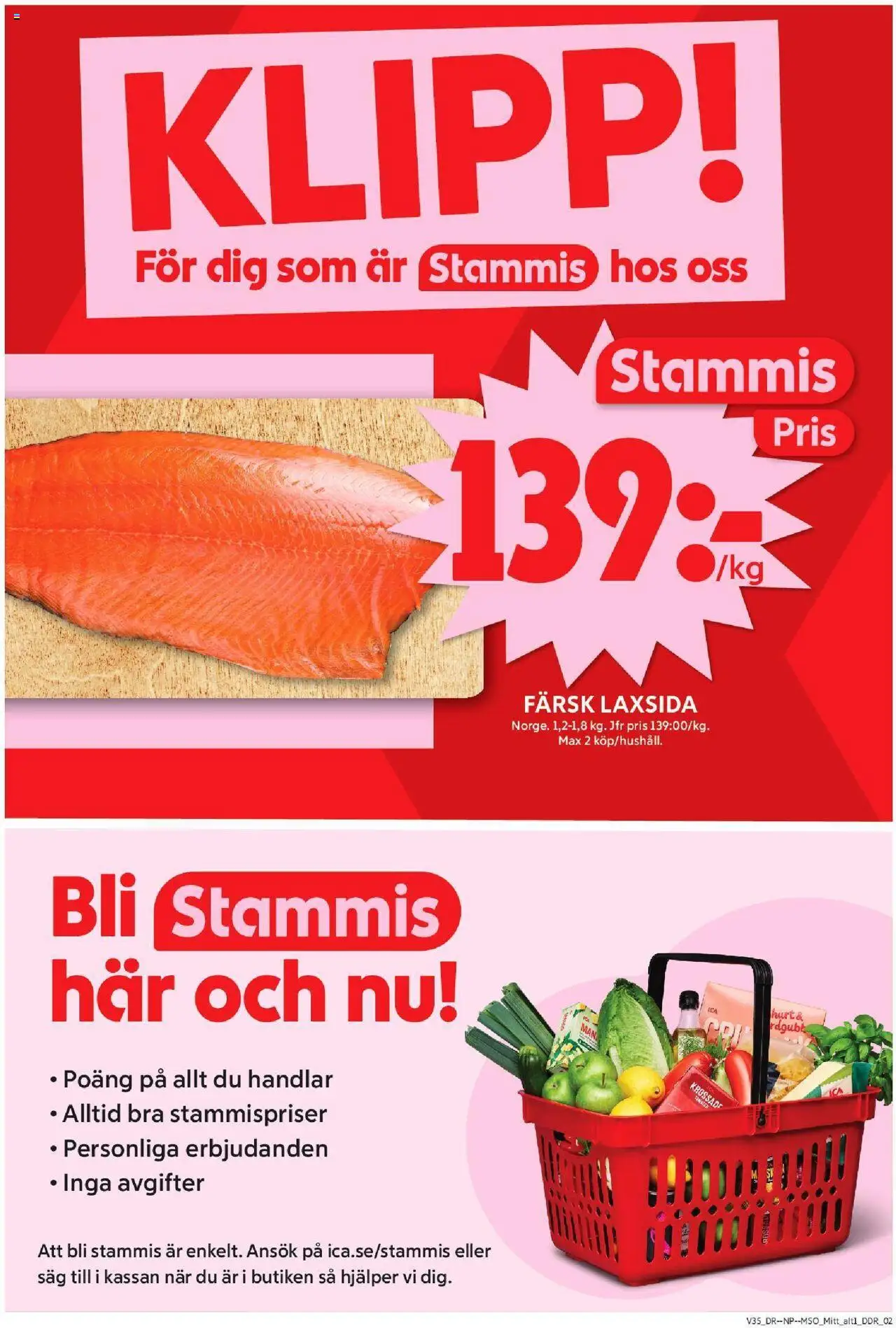 ICA Maxi reklamblad aktuell från 25.08.2025 | Sida: 3 | Produkter: Såg