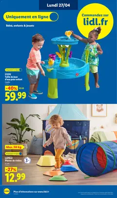 LIDL - Prévisualisation de LIDL catalogue les bonnes affaires Exclu Web valide à partir de 27.04.2026 | Page: 12