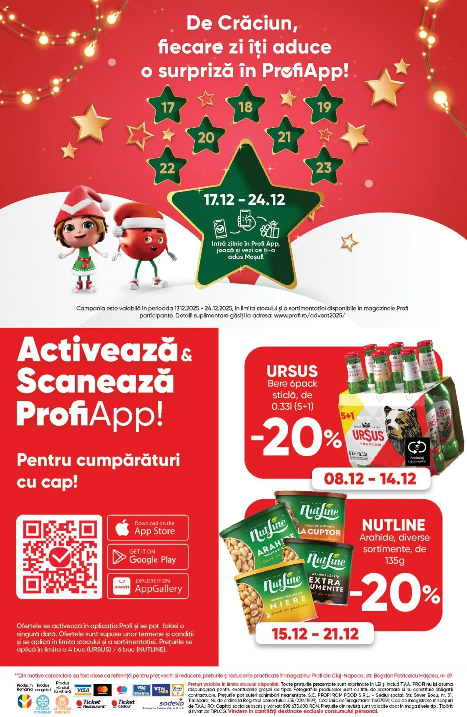 Noul catalog Profi – valabil de la 10.12.2025 | Pagină: 8 | Produse: Cuptor, Vitrină, Arahide, Bere