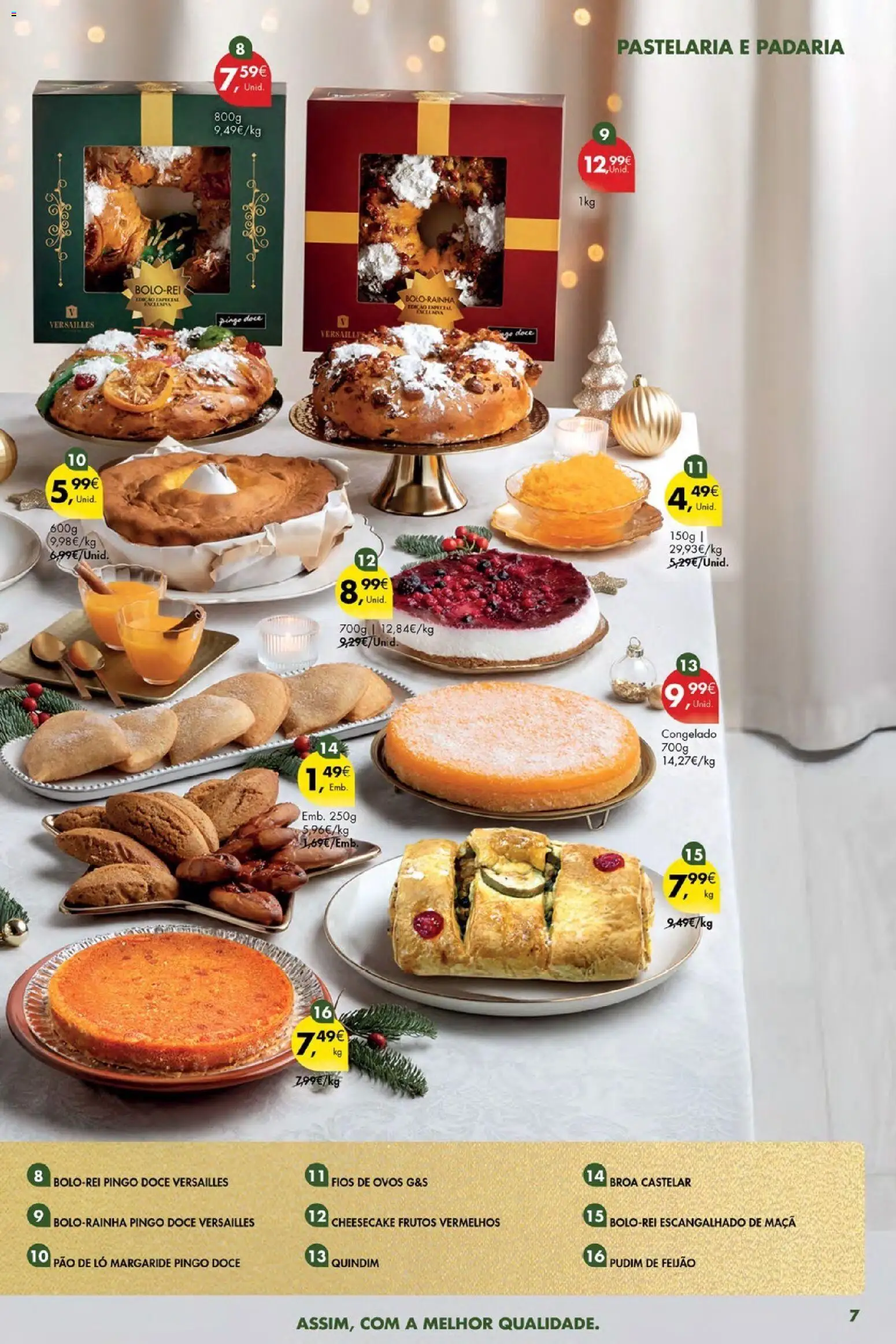 Pingo Doce Poupe Esta Semana Açores │ válido de 18.12.2025 | Página: 7 | Produtos: Padaria, Ovos, Pão, Maça