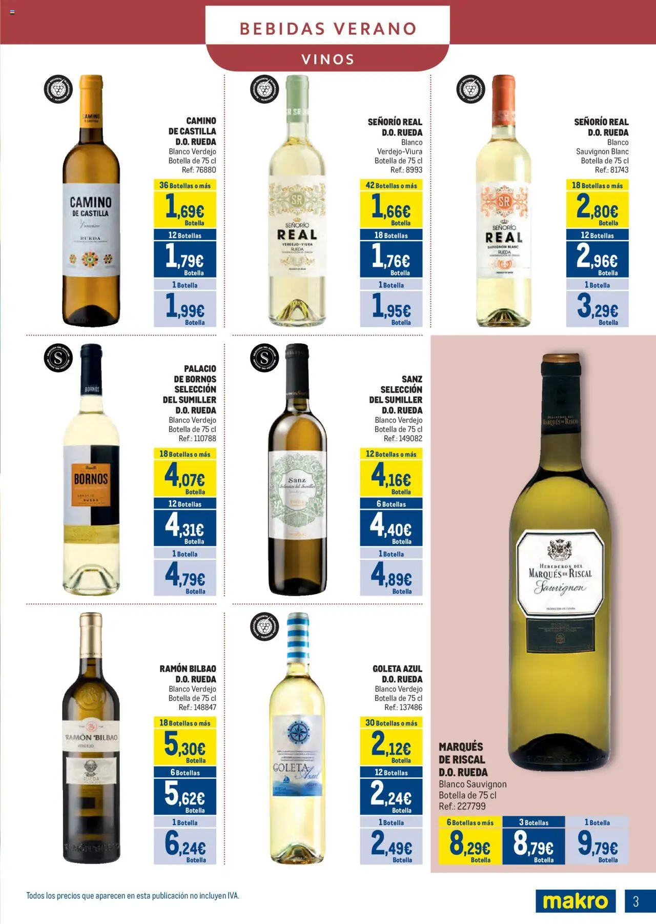 Makro - Bebidas Especial Verano Cataluña │ válido desde el 04.08.2025 | Página: 3