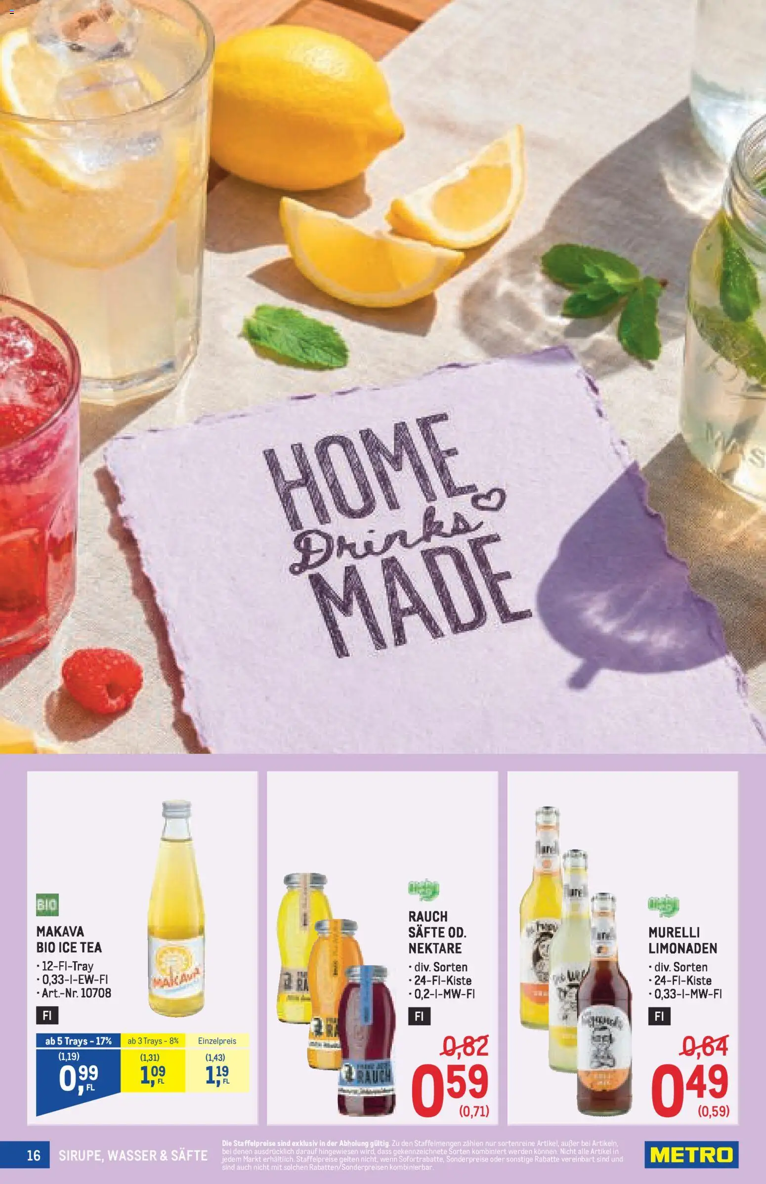 Metro angebote Getränke Spezial gültig ab 30.04.2026 | Seite: 16 | Produkte: Wasser