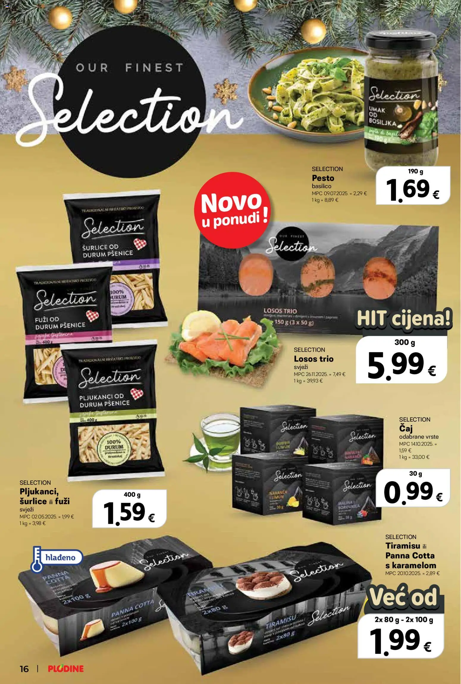 Plodine katalog | vrijedi od 17.12.2025 | Stranica: 16 | Proizvodi: Umak, Losos