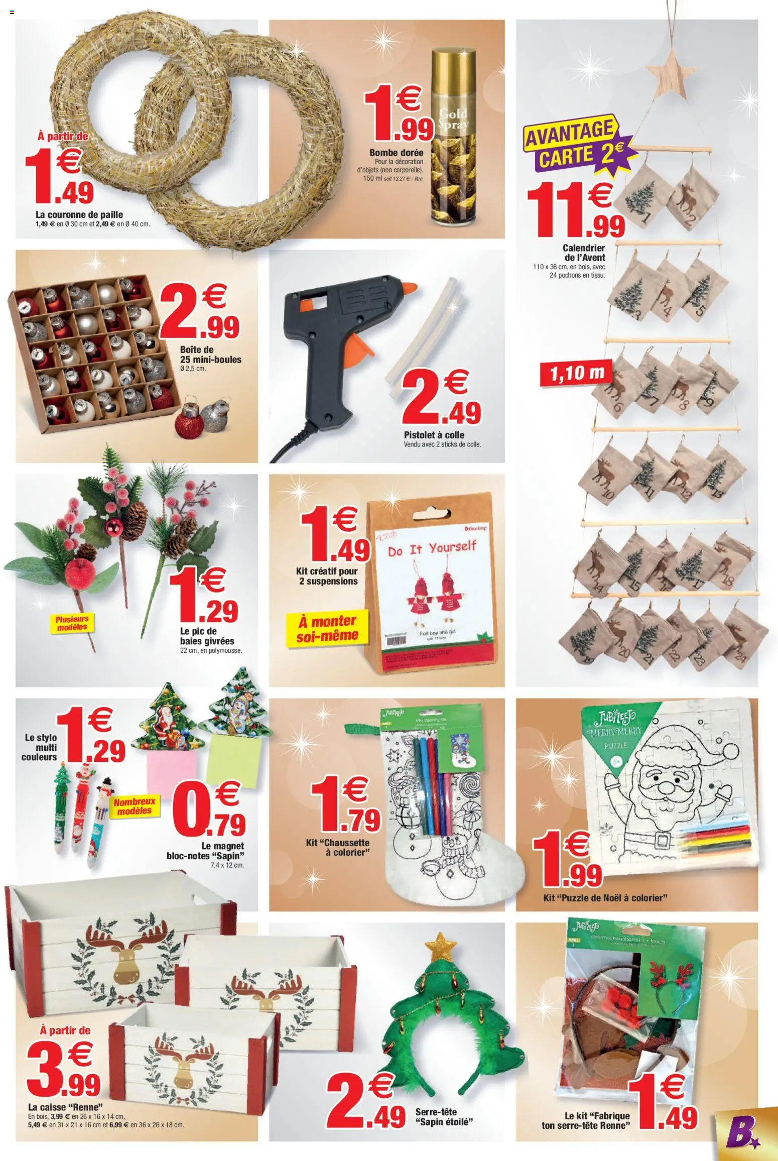 {H1} | Page: 11 | Produits: Calendrier, Calendrier de l'avent, Stylo, Colle