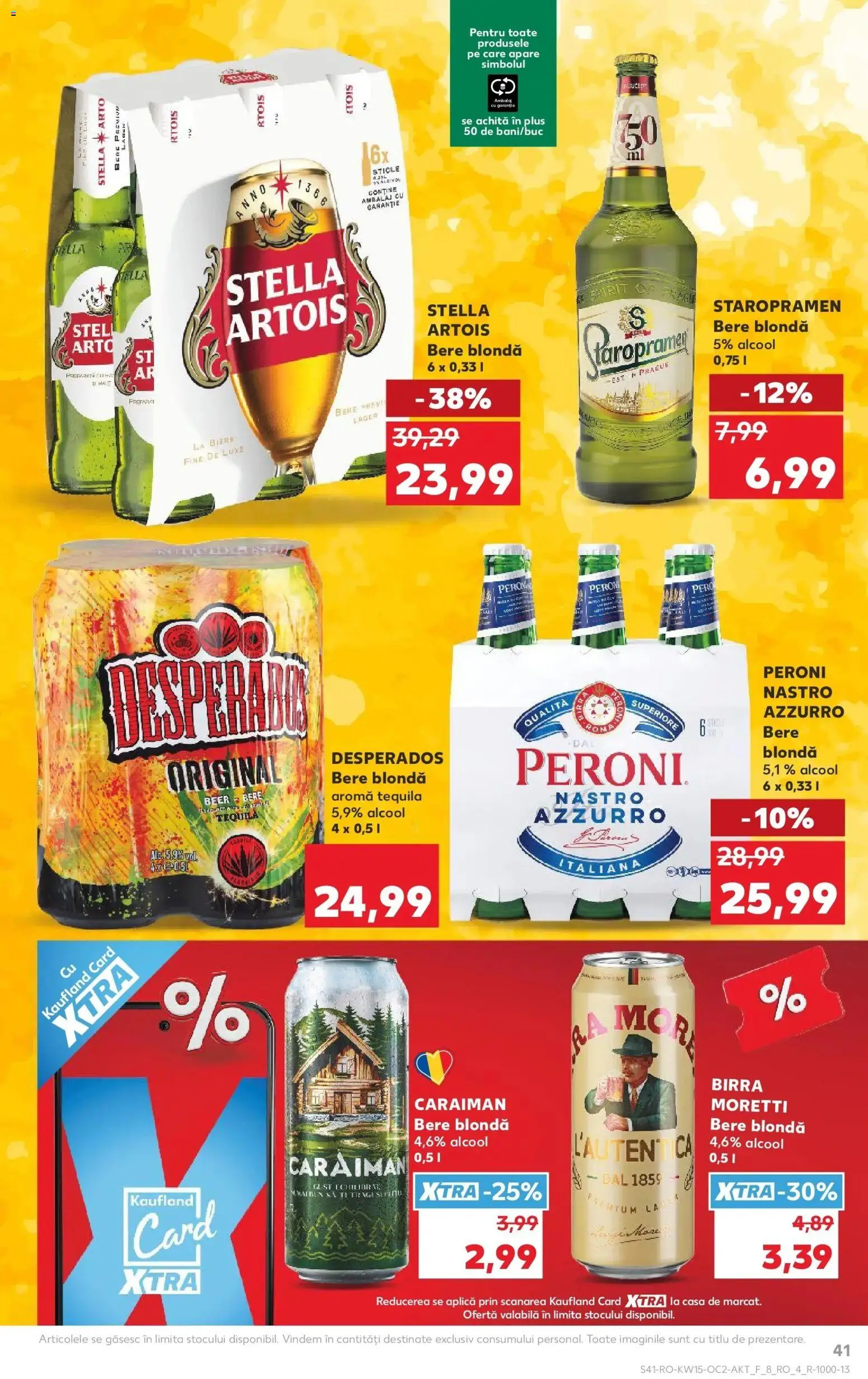 Noul catalog Kaufland – valabil de la 08.04.2026 | Pagină: 41 | Produse: Eğitim çantaları, Bere
