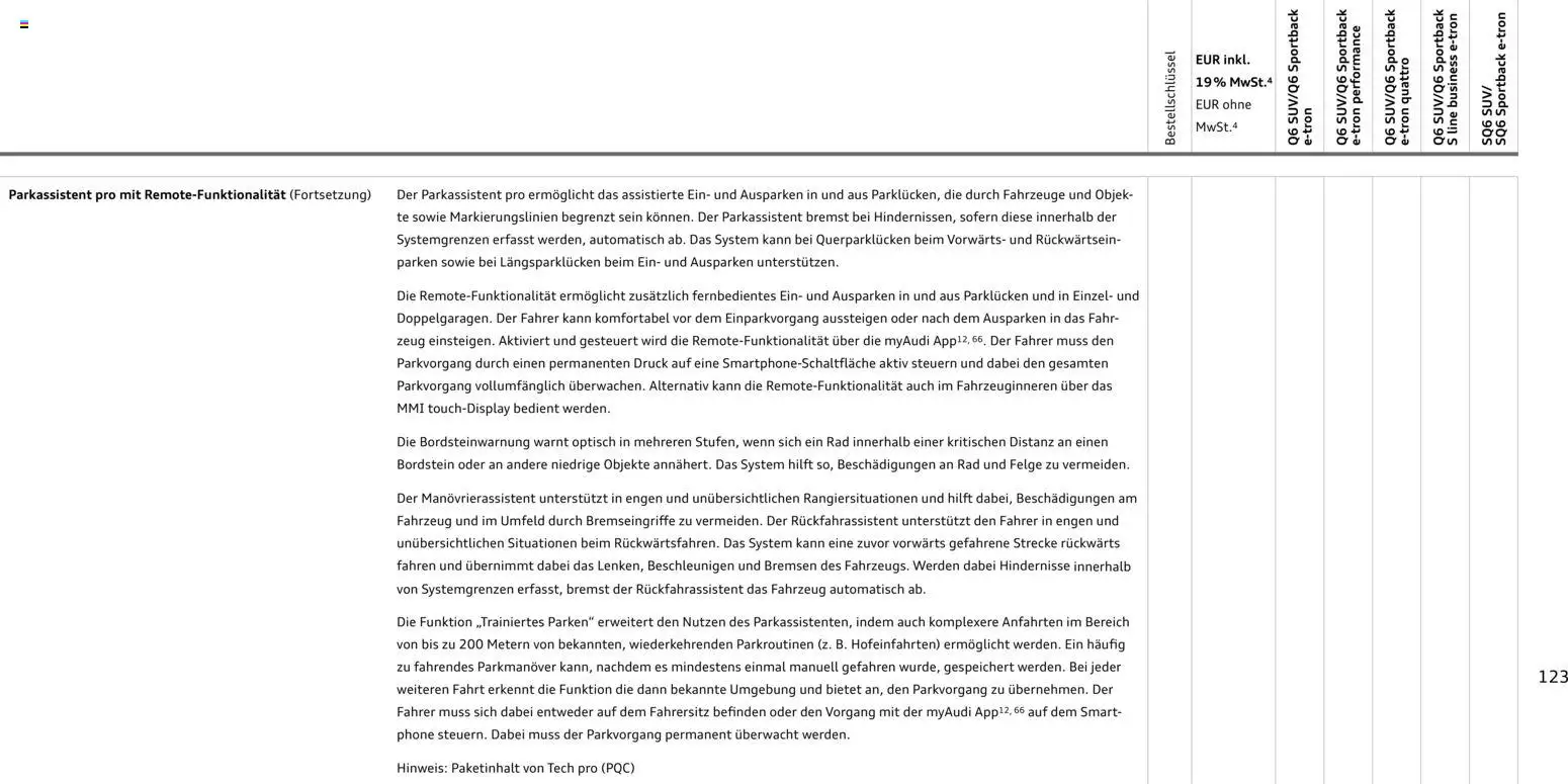 Audi Prospekt 	 – gültig ab 28.10.2025 | Seite: 123