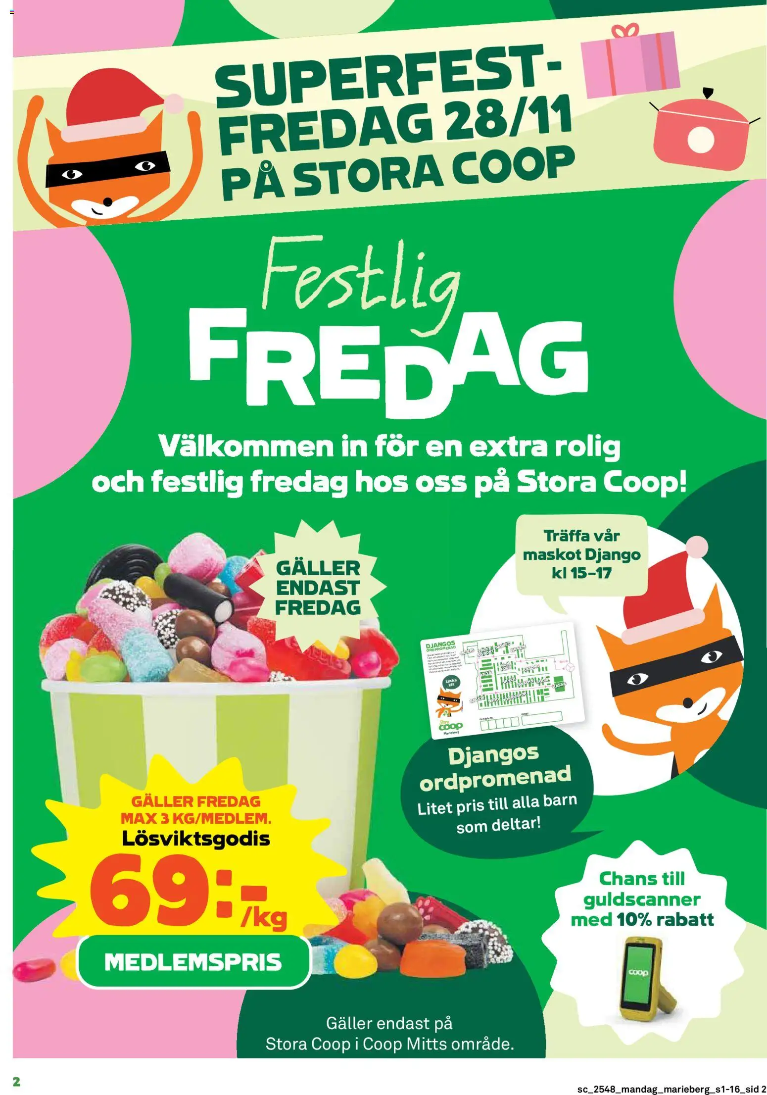 Coop Forum reklamblad aktuell från 24.11.2025 | Sida: 2 | Produkter: Galler