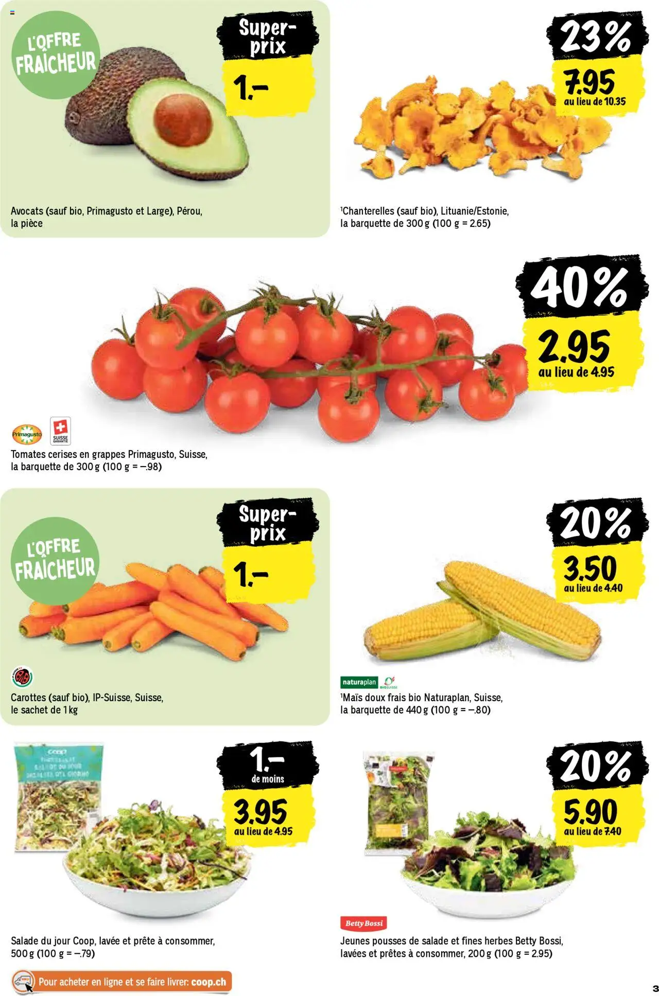 Coop - Les actions de la semaine ab 21.08.2025 | Seite: 3 | Produkte: Avocado