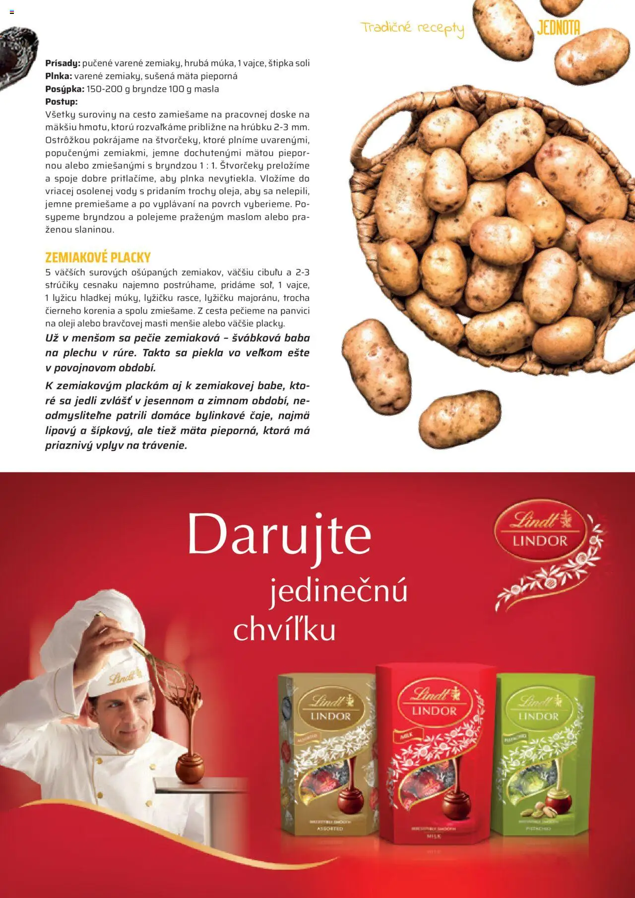 Nové COOP Jednota akcie – leták je platný od 01.10.2025 | Strana: 19 | Produkty: Lindor