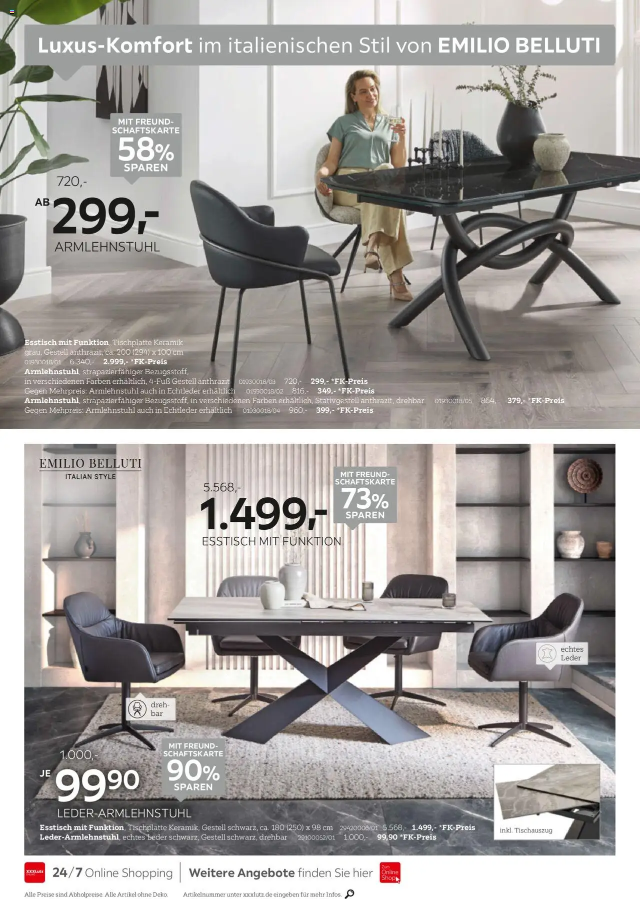 XXXL Lutz Last-Minute-Preis – gültig ab 22.09.2025 | Seite: 14 | Produkte: Esstisch