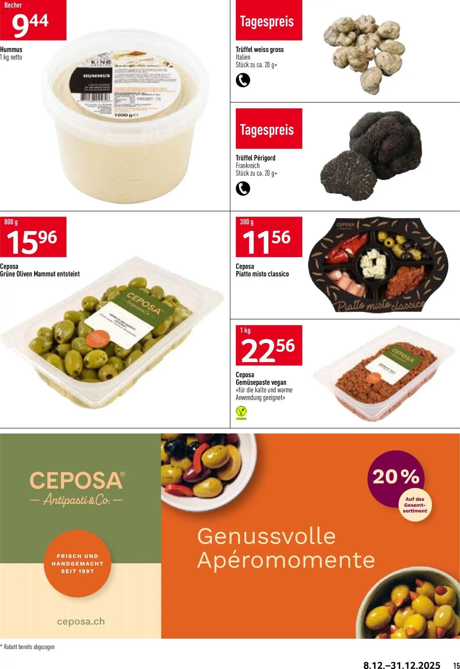 Prodega Aktionen Festtage – gültig ab 08.12.2025 | Seite: 15