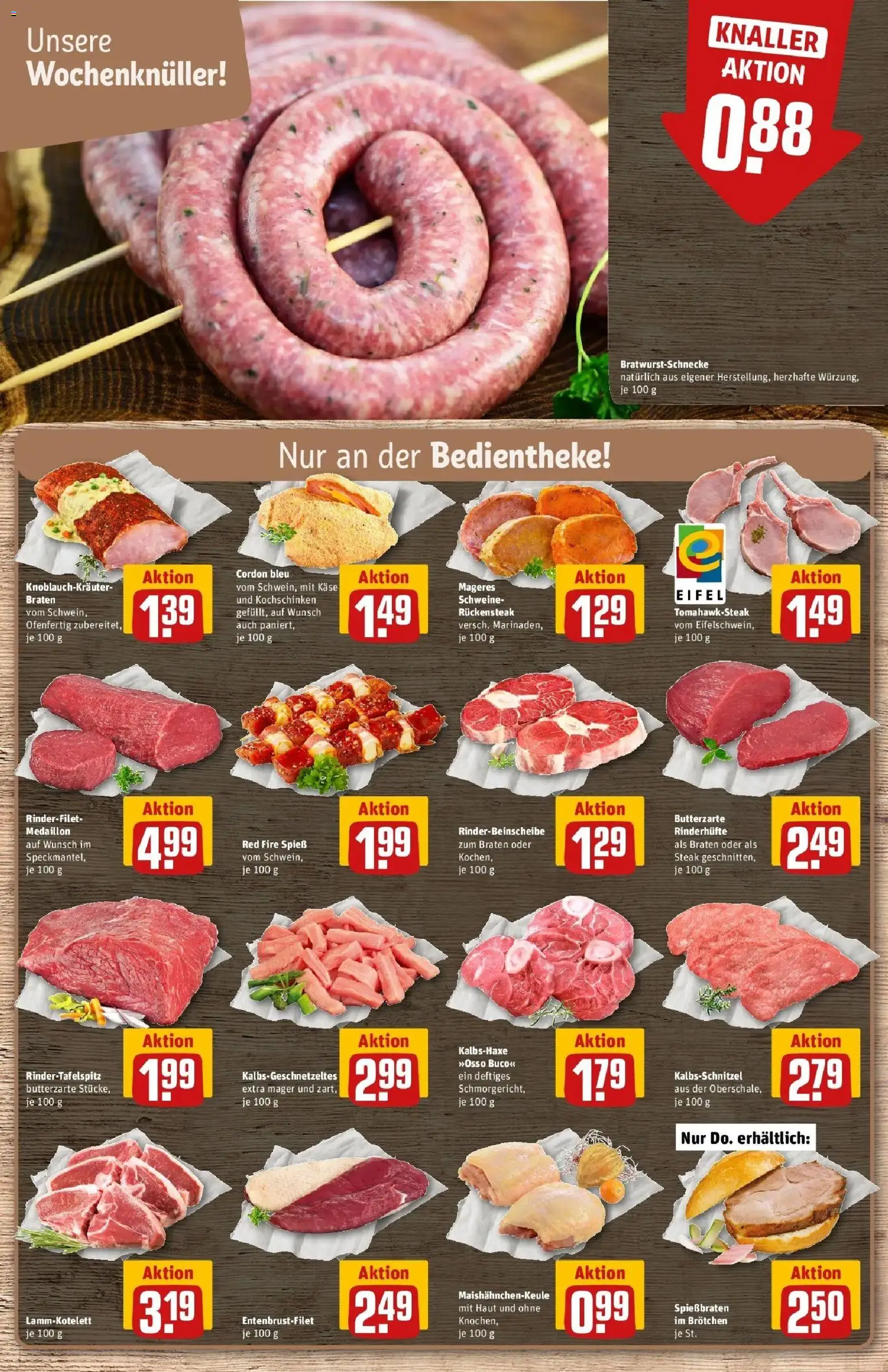Rewe Prospekt Hillesheim	 – gültig ab 30.03.2026 | Seite: 10 | Produkte: Käse, Rinderfilet, Steak